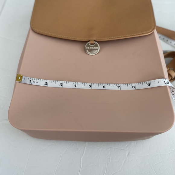 Fablou Pink and Tan silicone Backpack main image 8